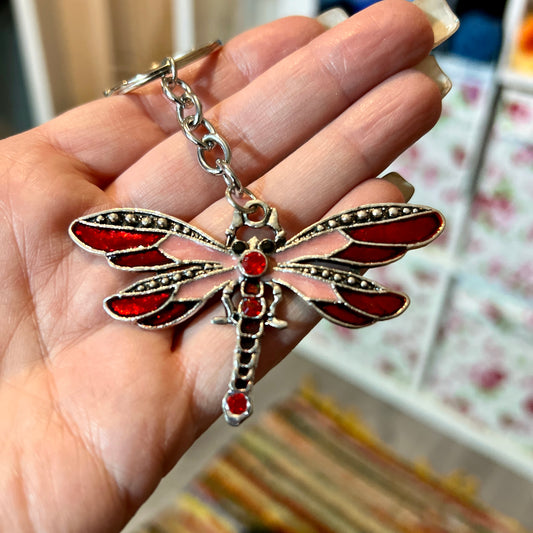 Dragonfly Keyring