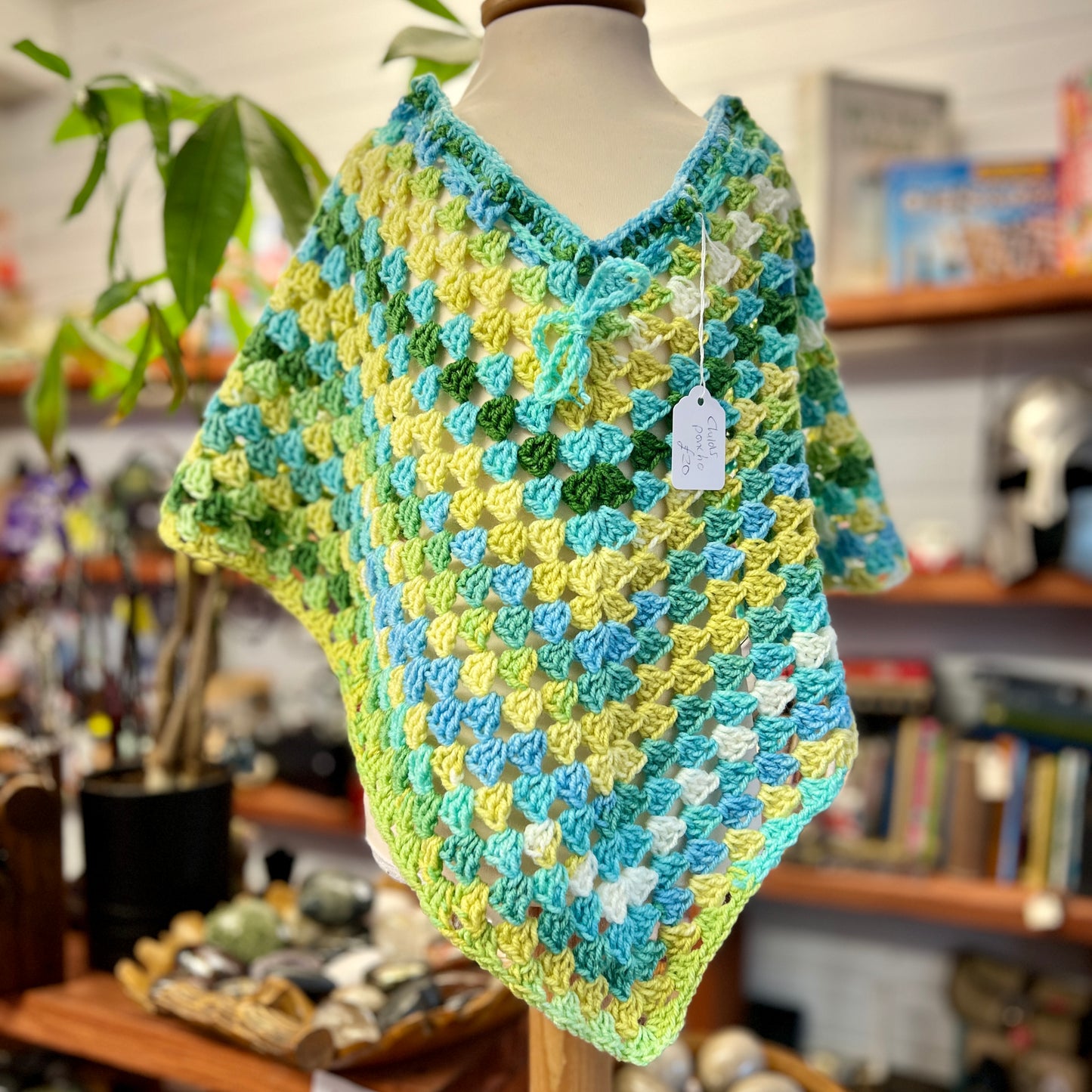 Child's Crochet Poncho - Size 6-10 years