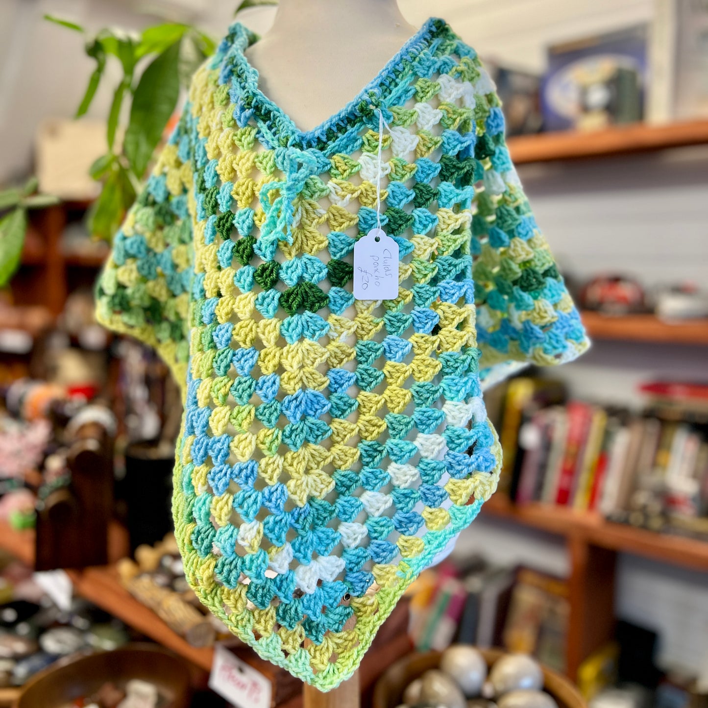 Child's Crochet Poncho - Size 6-10 years