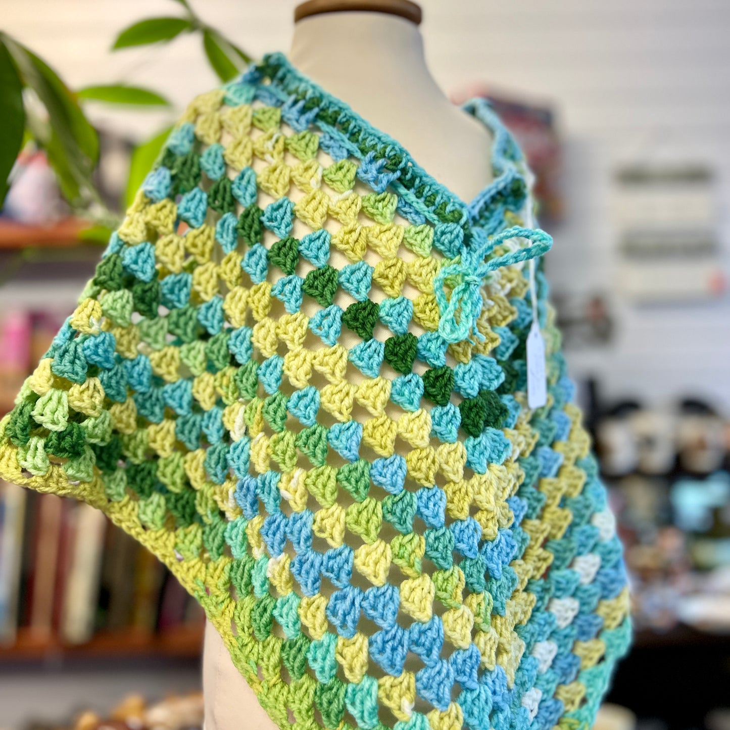 Child's Crochet Poncho - Size 6-10 years