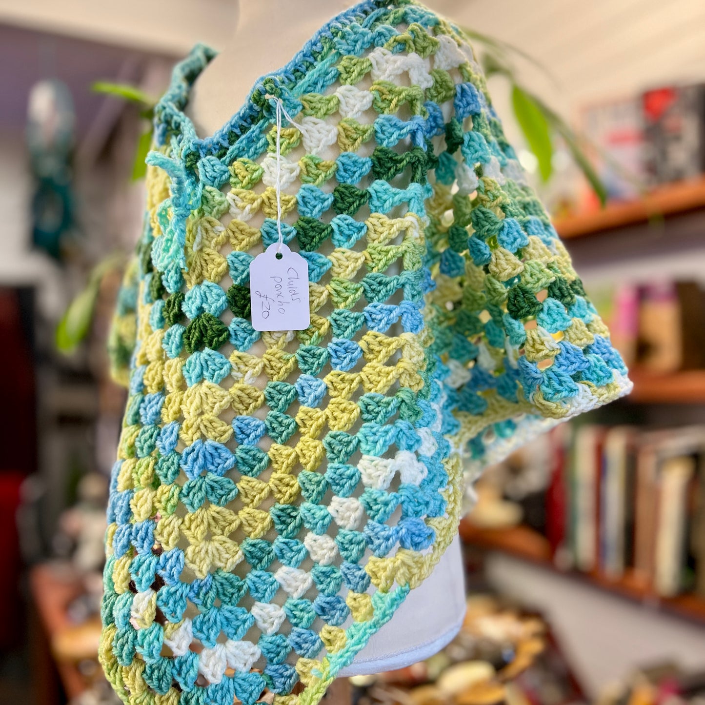 Child's Crochet Poncho - Size 6-10 years