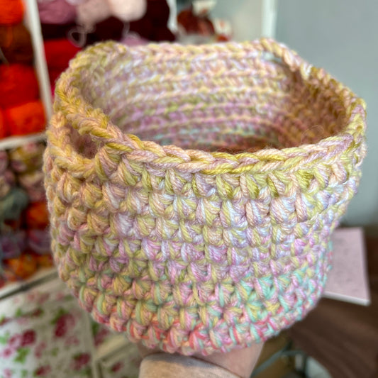 Crochet 'Scrap' Basket