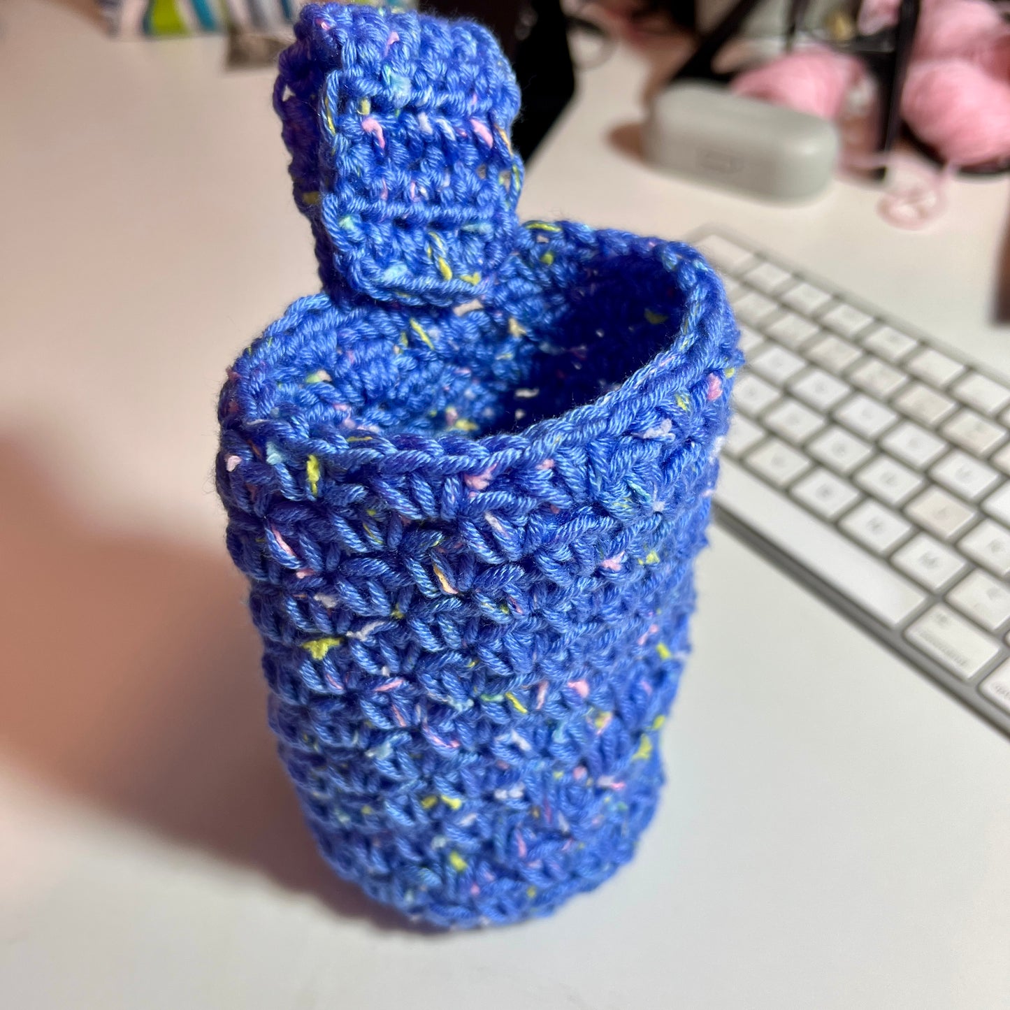 Bottle Holder / Phone Case - Small Crochet Bag