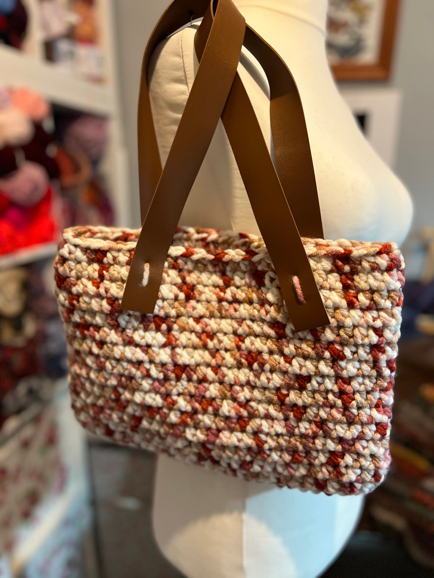 Crochet Shopping Bag - Small