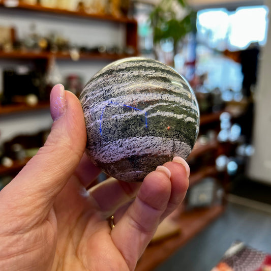 Zebra Jasper Sphere