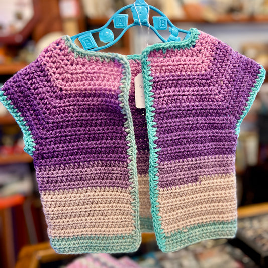 Crochet Baby/Toddler Waistcoat