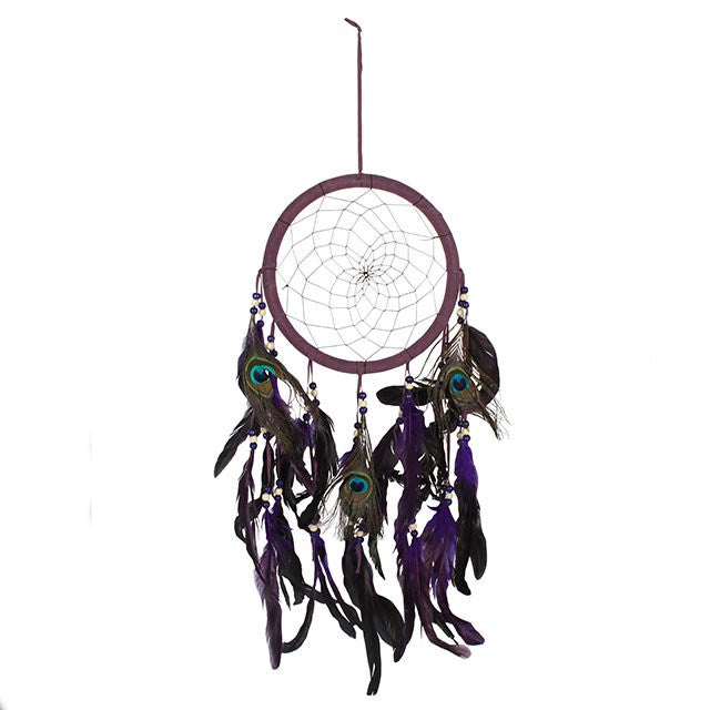 Peacock Feather Dreamcatchers