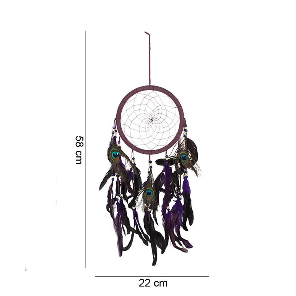 Peacock Feather Dreamcatchers