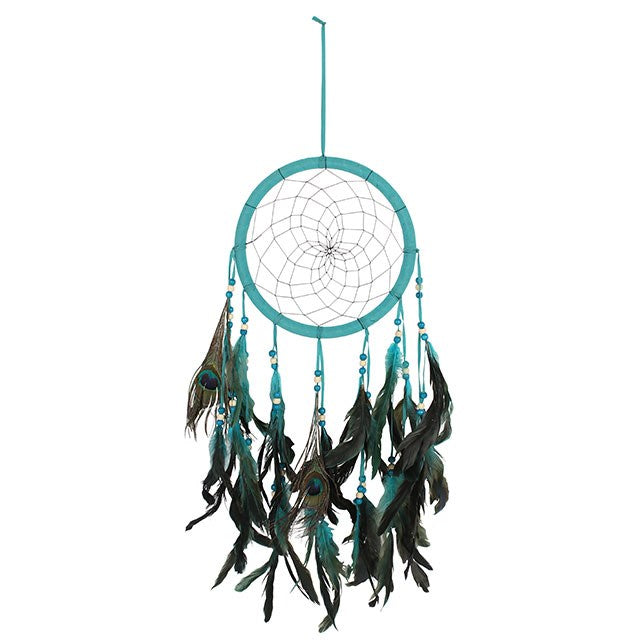 Peacock Feather Dreamcatchers