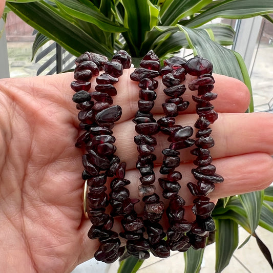 Amethyst Chip Bracelets