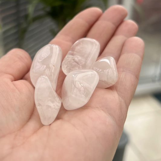 Snow Quartz TumbleStones