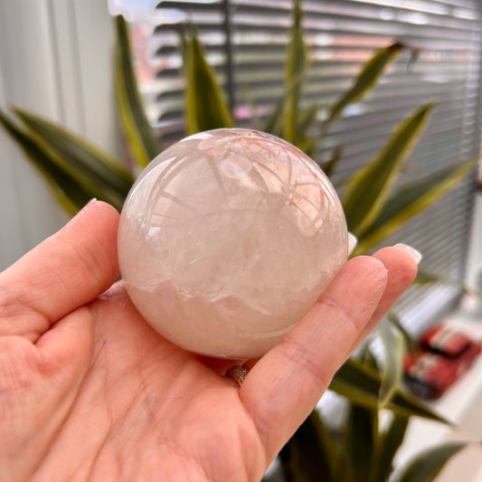 Flower Agate Spheres